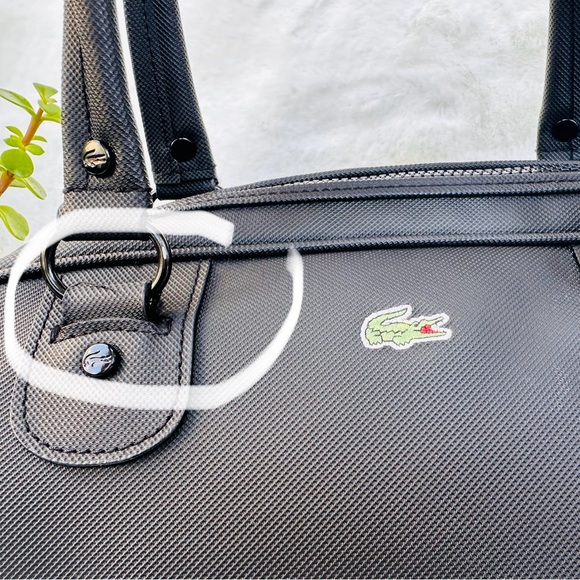 Lacoste Boston Bag Medium Black - Picture 8 of 16